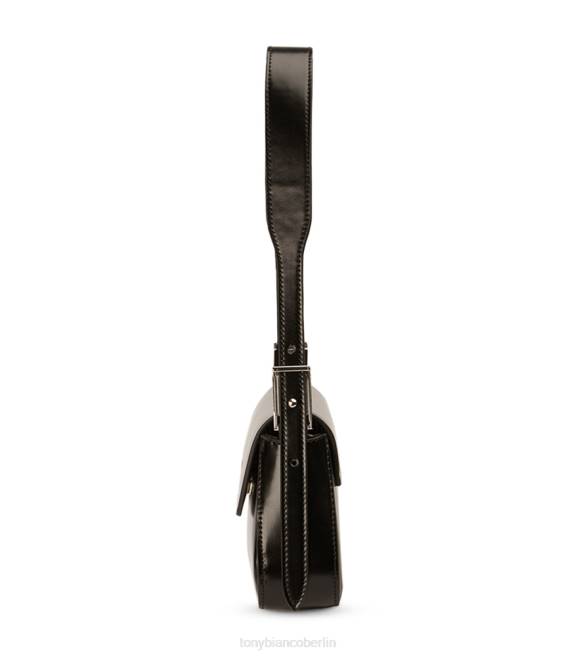 Handtaschen| de Tony Bianco Frauen Villa-Umhängetasche Schwarz hochglänzend 4624685
